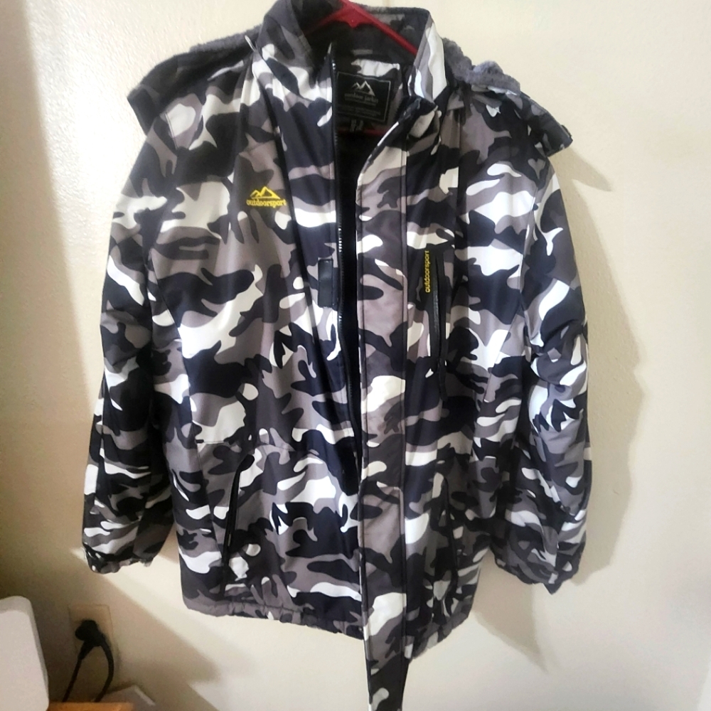 Camouflage Ski & Snowboard Jacket